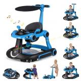 BABY JOY 7-in-1 Baby Walker (Blue) and pool lining