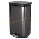 20 Gal Stainless Step Can w/ Antimicrobial Lid