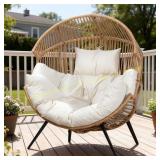 complete complete?OutdoorWickerEgg Chair+Cushion