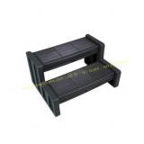 Vinyl Works 29" Deluxe Resin Steps, Black