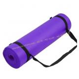 Fitvids 1/2-In. Thick Yoga Mat, Strap, Purple