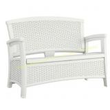 complete complete? Resin Patio Storage Loveseat