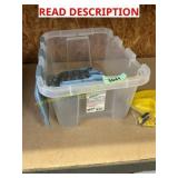 STERILITE 23926H06 Storage Totes lid hinge broke