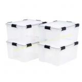 62 Qt. WeatherPro Storage Tote - Set of 4