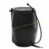 FCMP 50-Gallon Black Rain Barrel