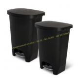 Glad 13 Gal Step Trash Can with Odor (2)