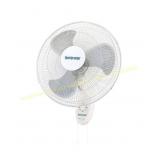Hurricane 18" 90  Oscillating Wall Fan, White