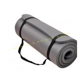 1 inch Yoga Mat Grey
