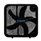 Hurricane 20" Floor Box Fan, 3-Speed, Black