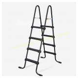Funsicle 48" SureStep Ladder, 4 Steps, Black