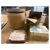 Bentwood Barrel, Anchor Hocking Set, Etc