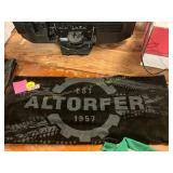 Black Beach Towel w/ Altorfer Logo