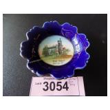Vintage German decorated jewelry tray