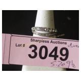 Simulated diamond ring  Size 9 ï¿½
