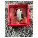 Unverified Blue Howlite Size 7.5 Ring