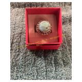 Unverified Blue Howlite Size 6 Ring