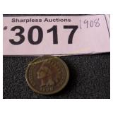 1908 Indian Head penny
