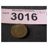 1904 Indian Head penny