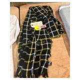 Zoozatz Hawkeye Plaid Blanket Scarf
