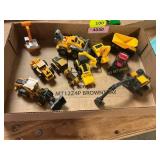 Flat of Small Construction Toys