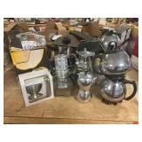 Coffee Percolators, Egg Poacher, Etc