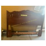 Queen Headboard + Metal Frame