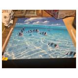31x31in Tranquil Salt Water Ocean Print