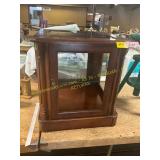 End Table with Glass Shelf