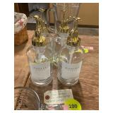 4ct 16.9oz Glass Bottles for Coffee Syrup