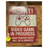 Alert Video Game in Progress