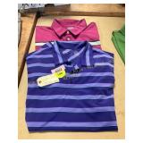 2ct Size XXL 3 Button Golf Polos