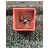 Unverified Size 6.25 Howlite Ring