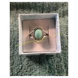 Unverified Blue Howlite Ring Size 7.5