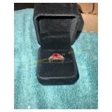 Faux Ladies Double Stacked Size 6 Ring