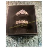 Unverified Size 7 Clear Stone Rings