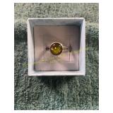 Unverified Size 6 Fire Opal Ring