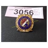 1892  gold filled medal