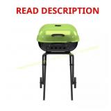 Walk-A-Bout Portable Charcoal Grill in Green
