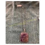 Unverified Amethyst Pendant Necklace