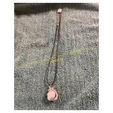 20in Natural Stone Flying Dragon Necklace