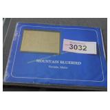 Two 23k gold stamps US Original holder