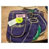 6ct Crown Royal Drawstring Bags