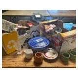 Bowl Set, Straws, Mugs, Tins, Etc