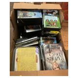 Box of Assorted DVDs