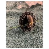 Unverified Size 7 Sulemani Hakik Stone Ring