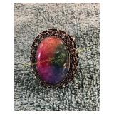 Unverified Size 6 Rainbow Solar Ring
