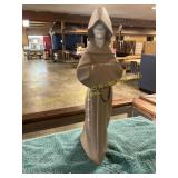 Lladro Monk Figurine 13in