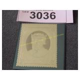 23k gold stamp US.