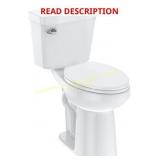 BONE COLORED Two-Piece Toilet Elongated
