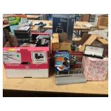 DVDs, Hole Puncher, Pen Set, Etc